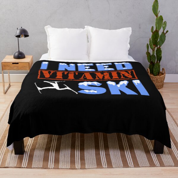 Item preview, I Need Vitamin Ski designed and sold by PlatonisDesign.