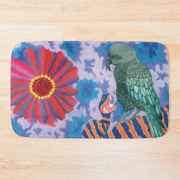 Item preview, Survival - Bird Attacking Snake :: Reptiles and Amphibians designed and sold by Platinumfrog.