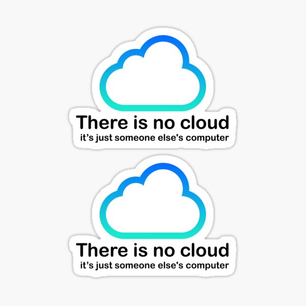 Cloud Computing Stickers for Sale