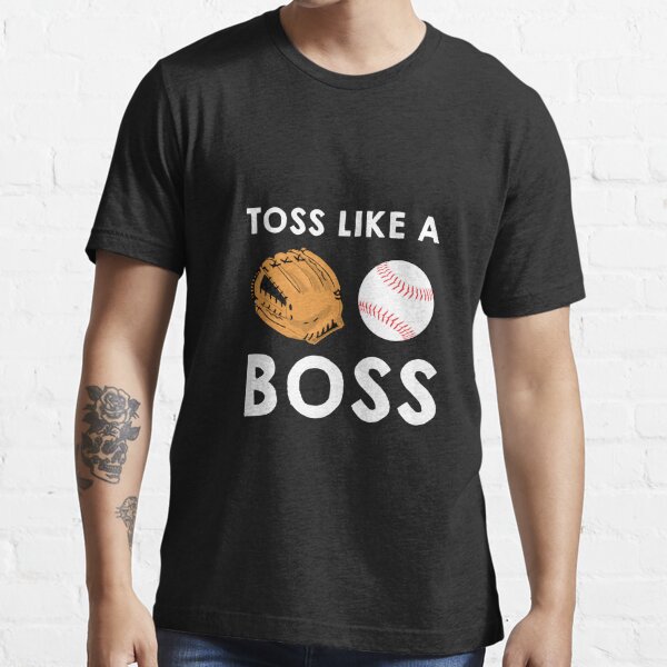 Baseball Toss Like a Boss Sports Essential T-Shirt for Sale by