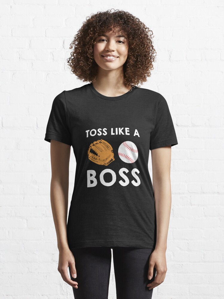 Baseball Toss Like a Boss Sports Essential T-Shirt for Sale by