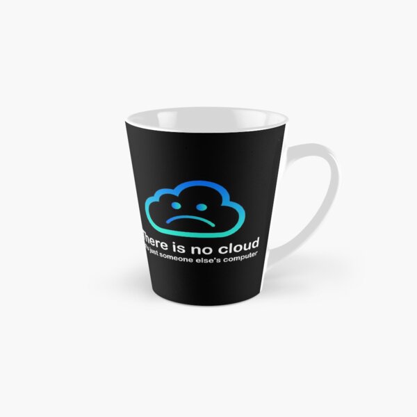 Artikel-Vorschau von Es gibt keine Cloud Tech Humor Cloud Computing Halloween Thanksgiving nur jemand anderes Computer Trauriges Gesicht 1 Schwarz, designt und verkauft von DiM Store.