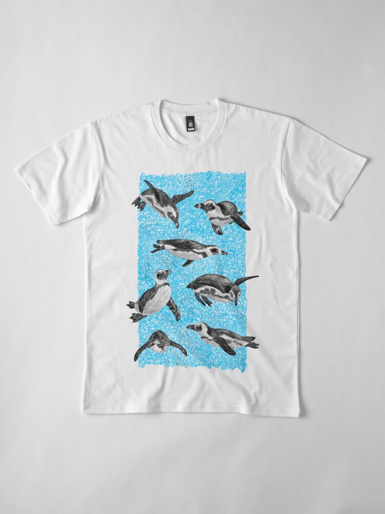 Alternate view of African Penguins Premium T-Shirt
