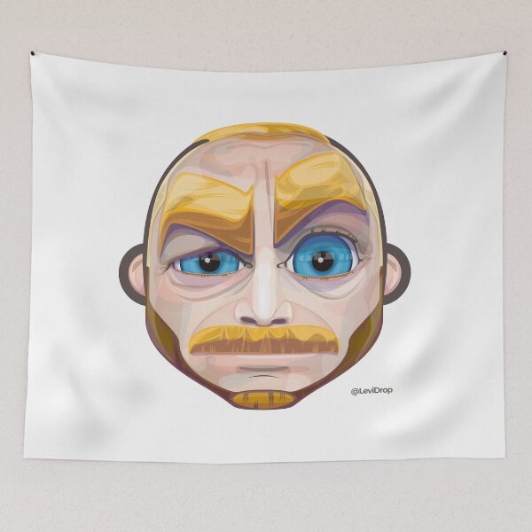 Item preview, 45 Emoji Joe Eyebrow Raise designed and sold by LeviDrop.