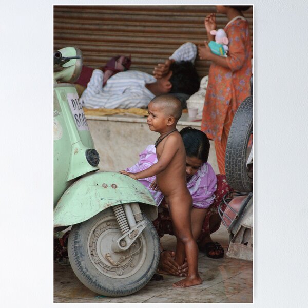 Item preview, Old Delhi street scene designed and sold by ccullen222.