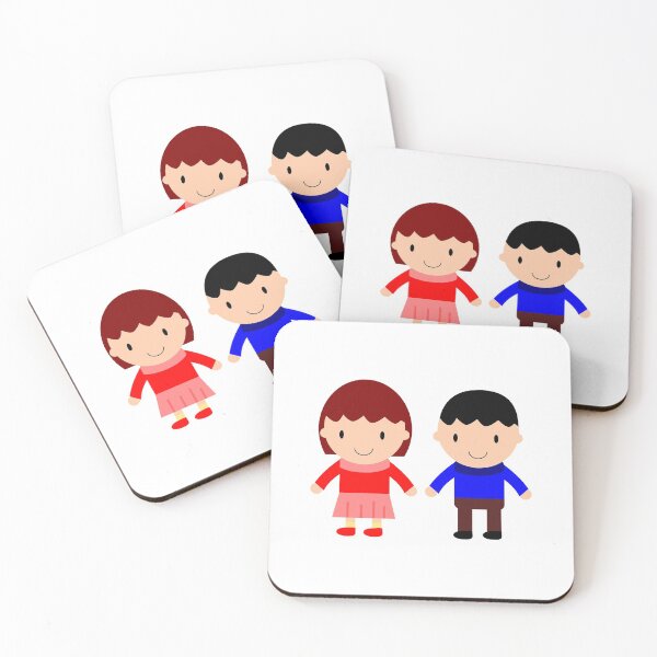 Item preview, Loving couple, man and woman, cartoon designed and sold by MarcoSc11.