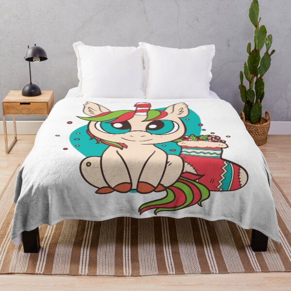 Item preview, Cute Christmas Unicorn. designed and sold by emphatic.