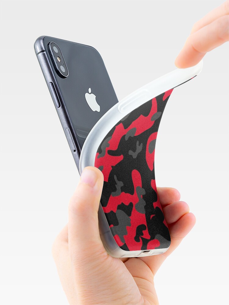 Red Camo iPhone Case –