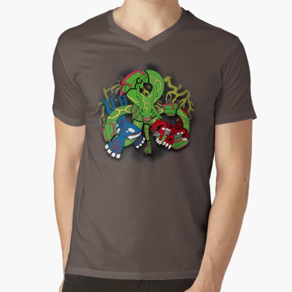 Rayquaza, Kyogre, & Groudon - Hoenn Remake Ahoy! V-Neck T-Shirt