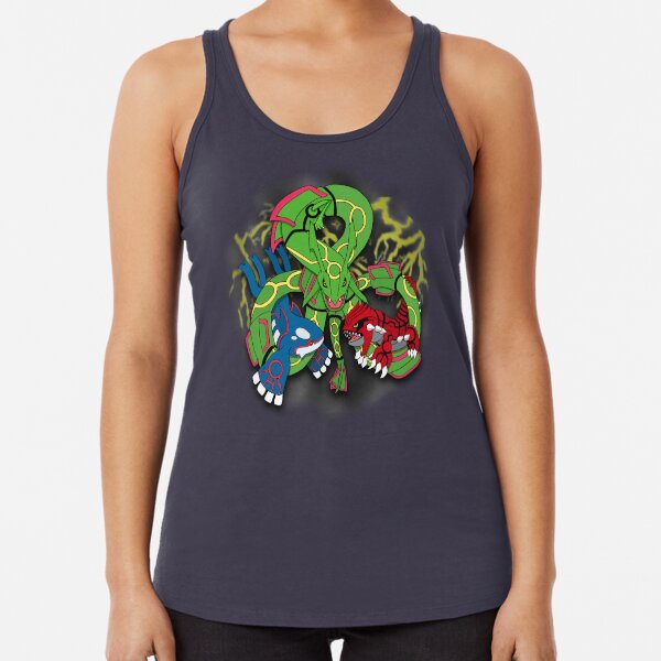 Rayquaza, Kyogre, & Groudon - Hoenn Remake Ahoy! Racerback Tank Top
