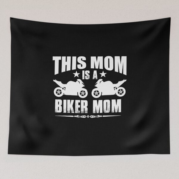 Item preview, This mom is a biker mom designed and sold by jsvshop.