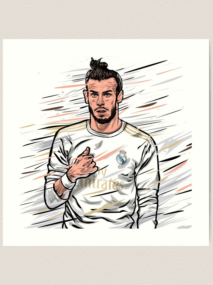 Gareth Bale 2021 Jersey | Art Board Print