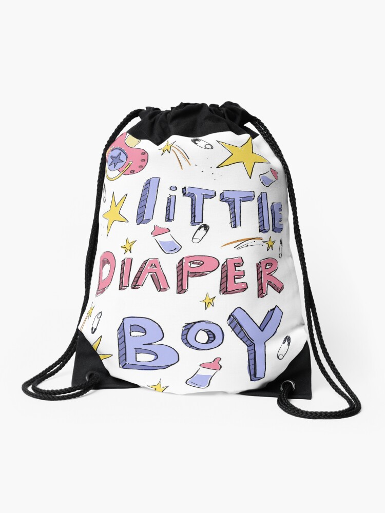 drawstring diaper bag