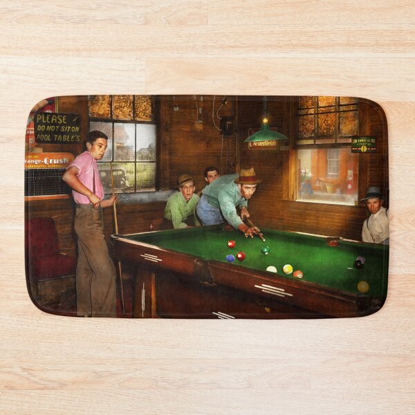 Item preview, Sport - Pool - Please do not sit on pool tables 1940 designed and sold by Mike Savad Photography.