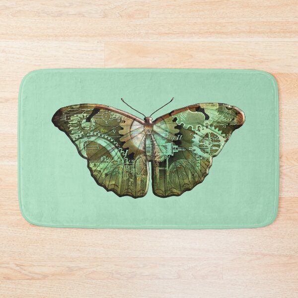 Item preview, Steampunk Butterfly - Green designed and sold by Retro Art Factory.