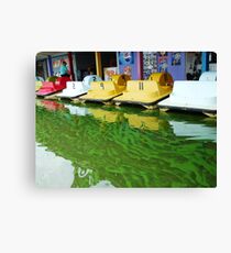 Nature's Palette Lake Burley Griffin Canvas Print