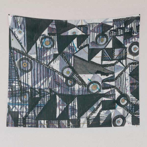 Item preview, Circles & Triangles : Abstract designed and sold by Lori  Arbel.