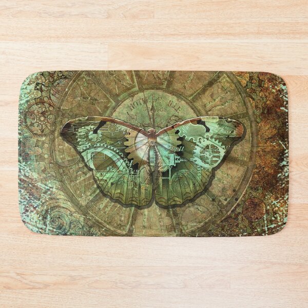 Item preview, Steampunk Butterfly Distressed designed and sold by Retro Art Factory.