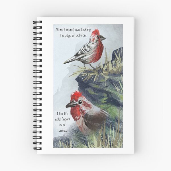 Item preview, Depressed Bird - Red Finch designed and sold by jinofski.