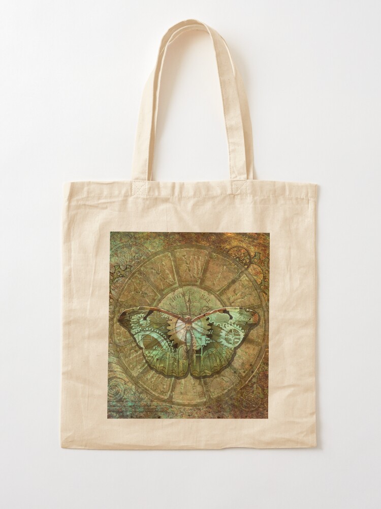 Alternate view of Steampunk Butterfly Tote Bag