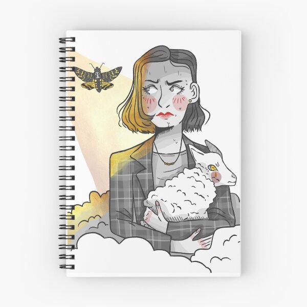 Item preview, Horror Inktober Day 31: Clarice Starling from The Silence of the Lambs designed and sold by misnamedplants.