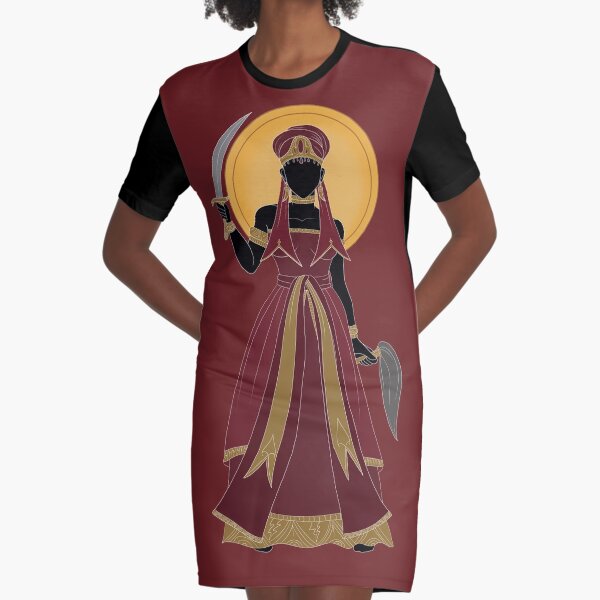 Oya Iansa Graphic T-Shirt Dress