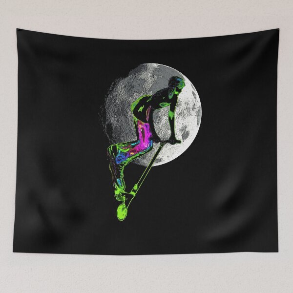 Item preview, Moon Tripping - Scooter Boy Artwork designed and sold by NaturePrints.