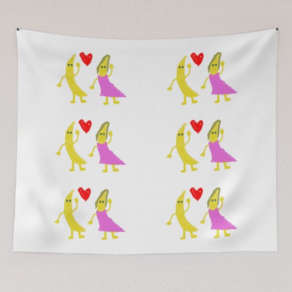 Item preview, banana couple designed and sold by MoMoJaJa.