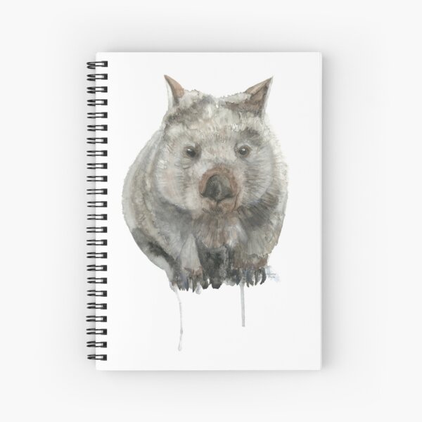 Common Wombat Spiral Notebook