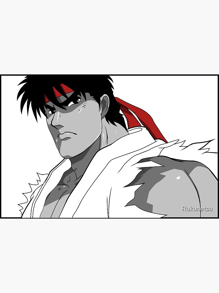 Ryu Street Fighter Anime Poster Wall Decor – Twentyonefox