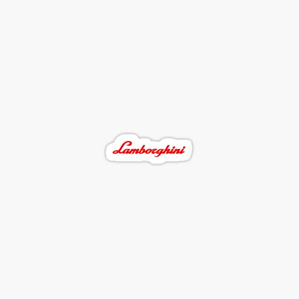 Lamborghini Pegatina