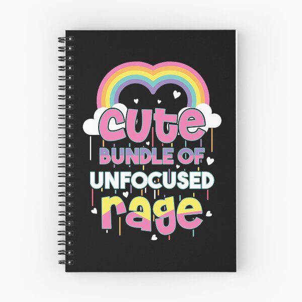 Item preview, Rainbow Pain Gift Design Cute Bundle Of Unfocused Rage print designed and sold by Lisbob.
