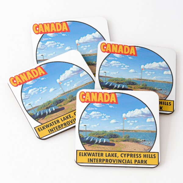 Item preview, Elkwater Lake, Cypress Hills Alberta Saskatchewan Vintage Travel  designed and sold by hilda74.