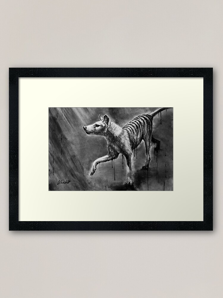 Alternate view of Melting Framed Art Print