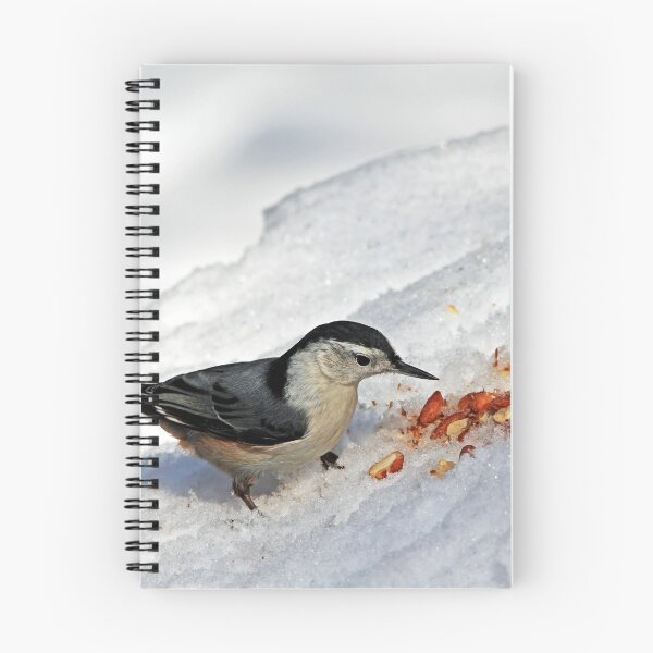 Item preview, Nuthatch In The Snow designed and sold by Debbie Oppermann.