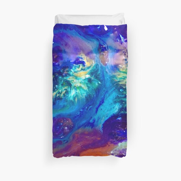 Galactic Bliss Duvet Cover