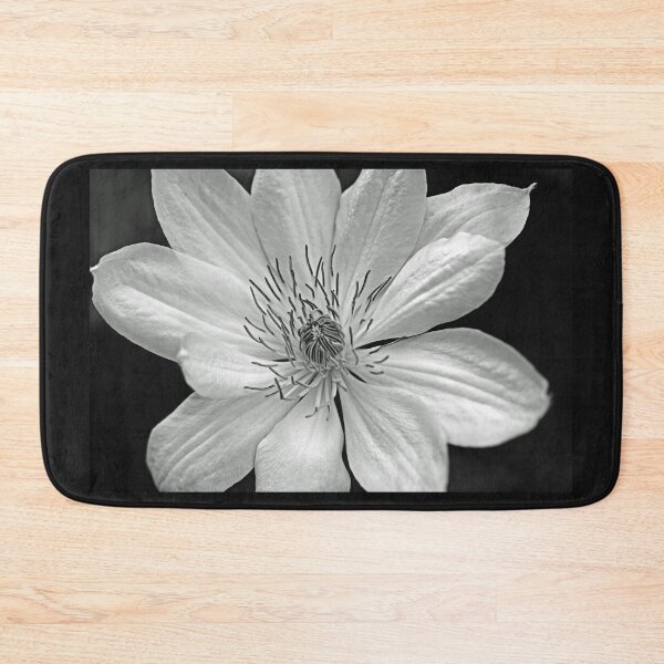 Item preview, Clematis Black And White designed and sold by Debbie Oppermann.