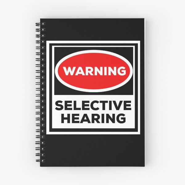 Item preview, Funny Shirt Warning Selective Hearing designed and sold by OurGirlGertie.