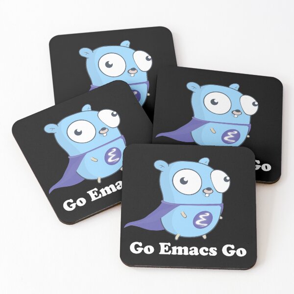 Item preview, Go Emacs Go Black designed and sold by hellkni9ht.