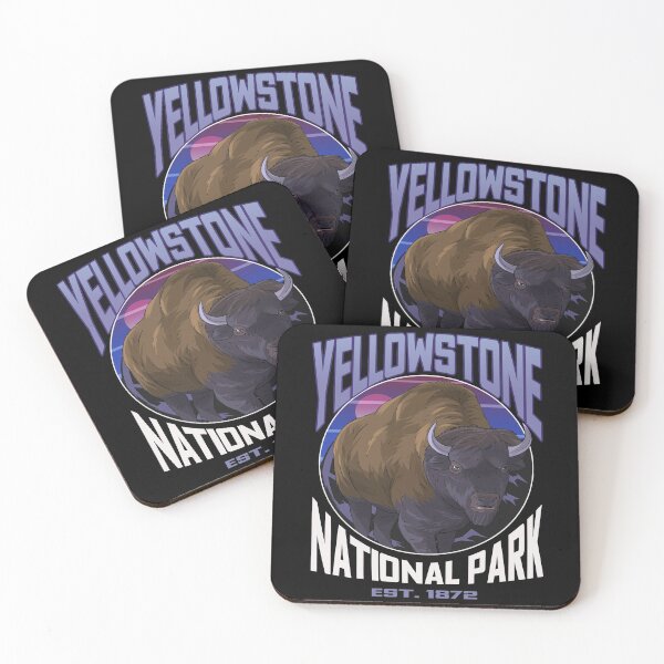 Item preview, Yellowstone National Park Wyoming Bison Buffalo  designed and sold by Nosek1ng.