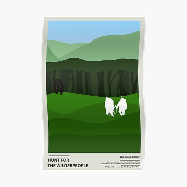 hunt for the wilderpeople poster Poster