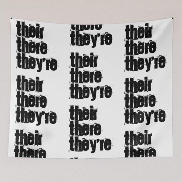 Item preview, Their There They're Homophones Design designed and sold by EvePenman.