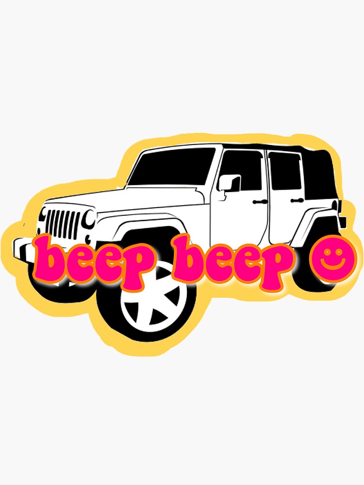 " jeep sticker" Sticker for Sale by ivanaanicolee Redbubble