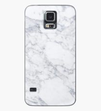 White Marble Case/Skin for Samsung Galaxy