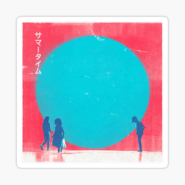 Summer time Sticker