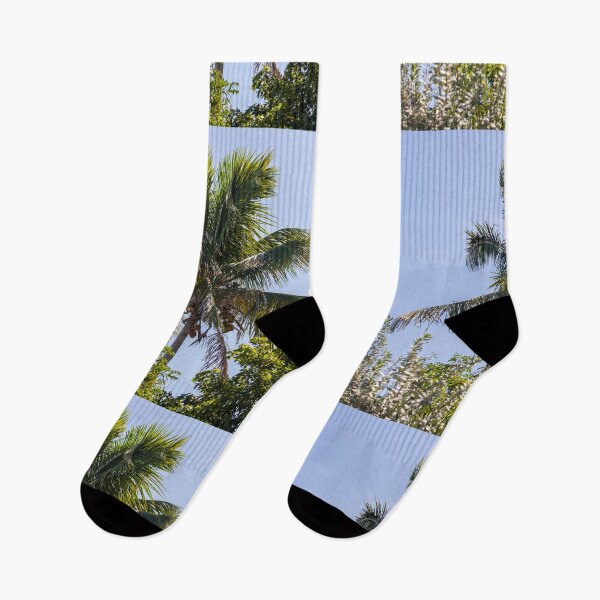 Item preview, Vacation Time!  A gorgeous palm is the highlight of this view! designed and sold by Lesswired.