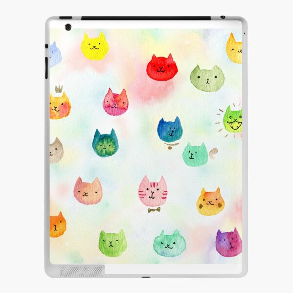 Cat confetti iPad Skin