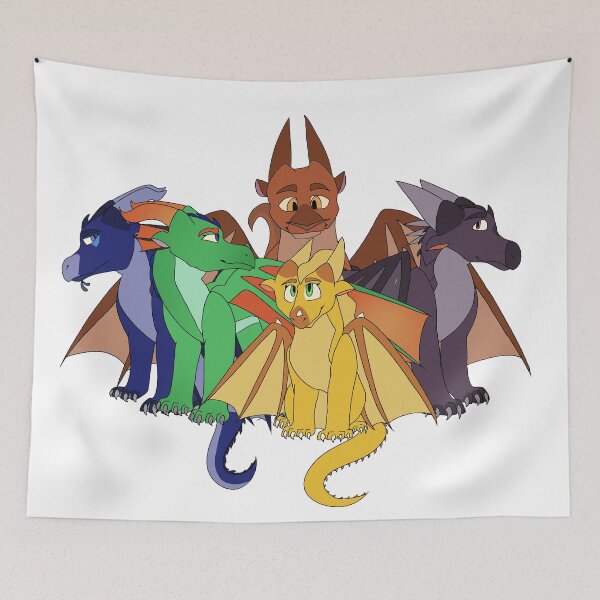 Item preview, Dragonets Of Destiny designed and sold by CroutonFish.
