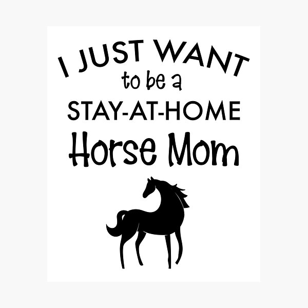 Item preview, Horse Mom Gift Women Love Life Farm Momma Saying Quote  designed and sold by CreatedByHeidi.