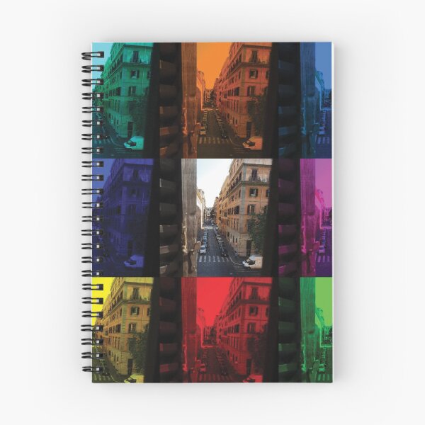Item preview, Collage of an aesthetic picture of a street in Rome designed and sold by BlazeTA.